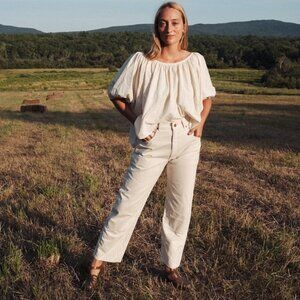 Rudy Jude Utility Jeans in Natural size 4